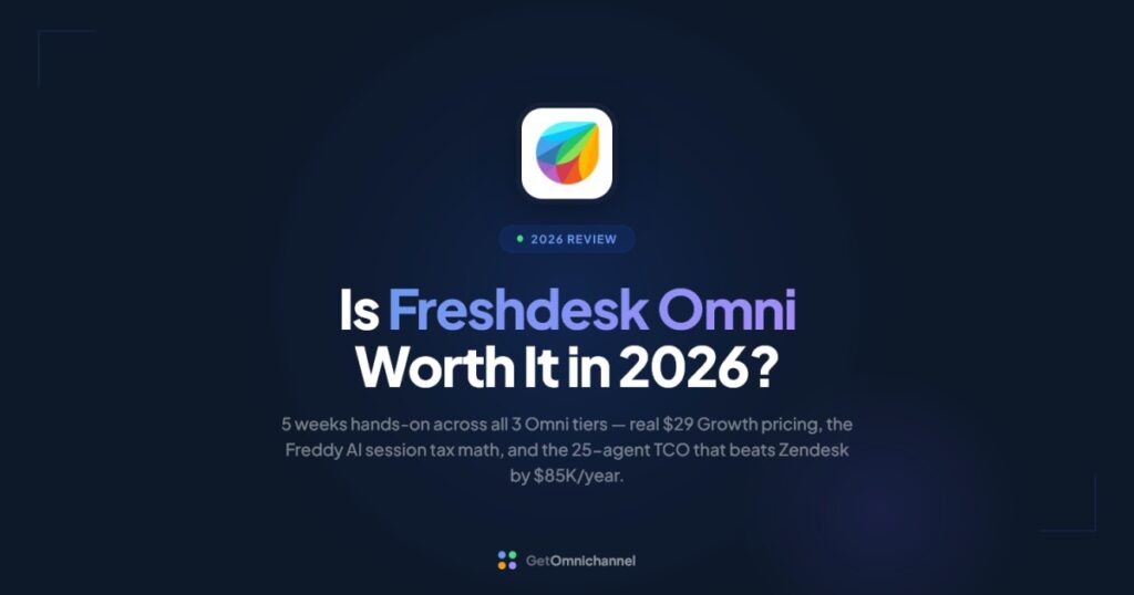 Freshdesk Omni Review 2026: Pricing, The AI Session Tax & Verdict