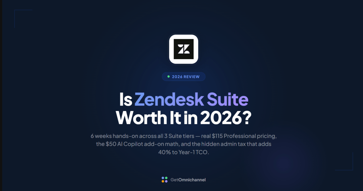 Zendesk Suite Review 2026: Pricing, The Admin Tax & Is It Worth It?