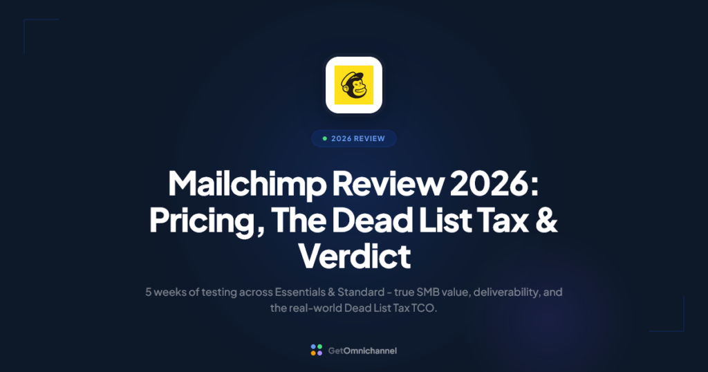 Mailchimp Review 2026: Pricing, The Dead List Tax & Verdict