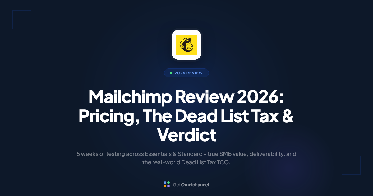Mailchimp Review 2026: Pricing, The Dead List Tax & Verdict