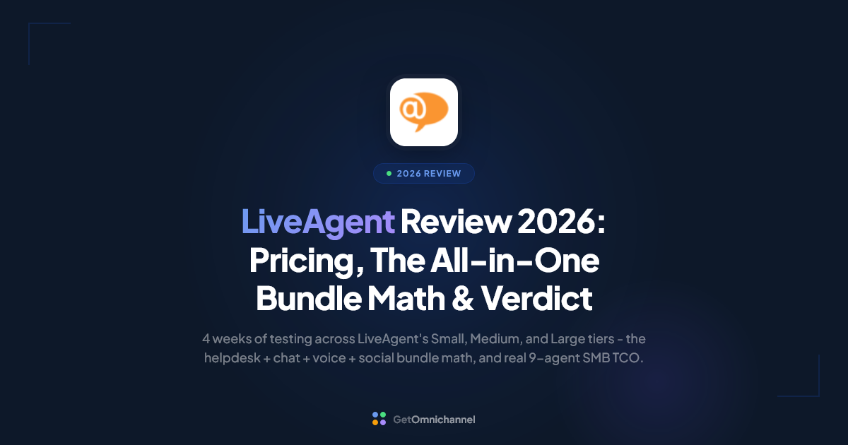 LiveAgent Review 2026: Pricing, The All-in-One Bundle Math & Verdict