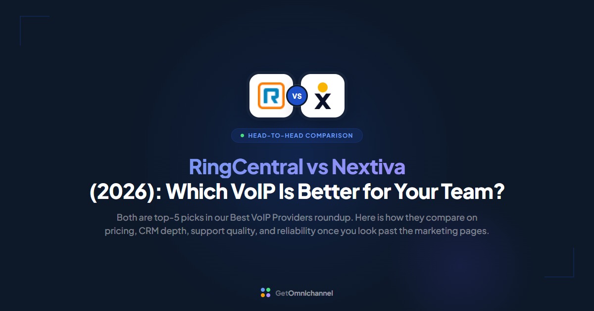 RingCentral vs Nextiva (2026): Which VoIP Is Better for Your Team?