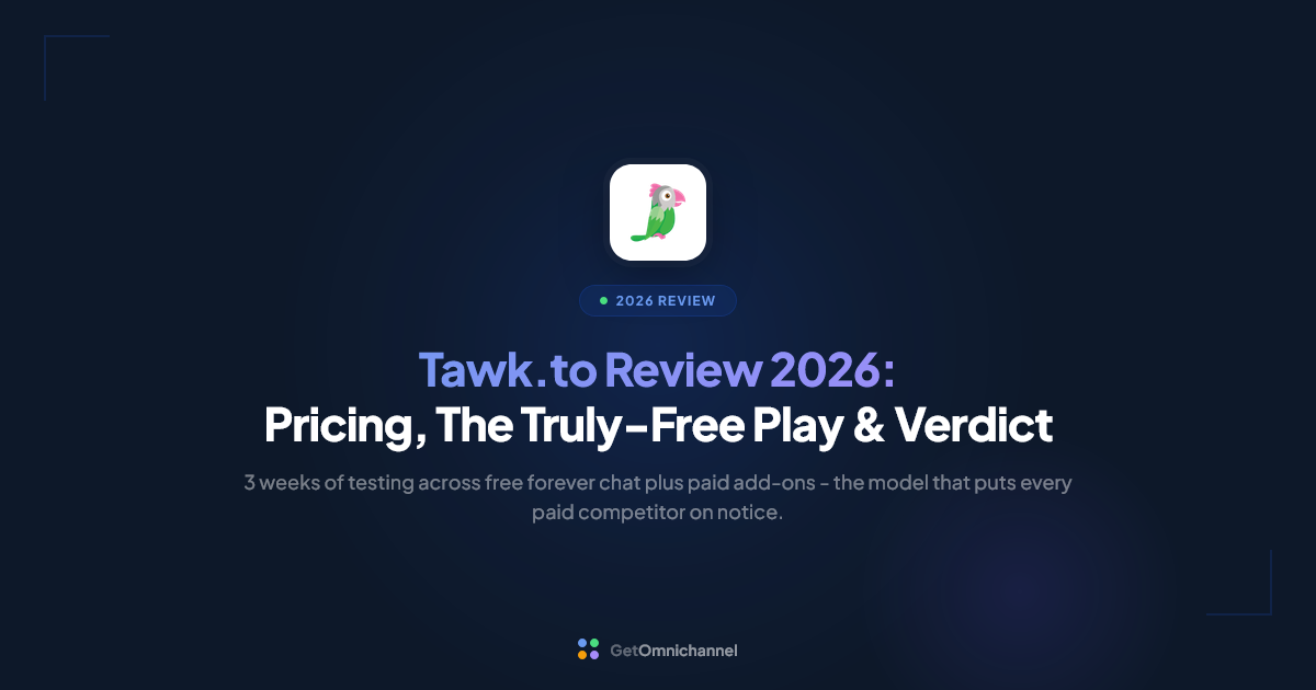 Tawk.to Review 2026: Pricing, The Truly-Free Play & Verdict