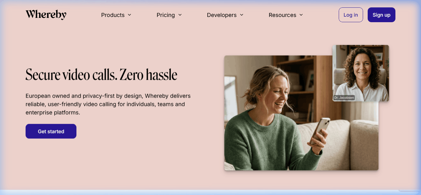 Whereby homepage