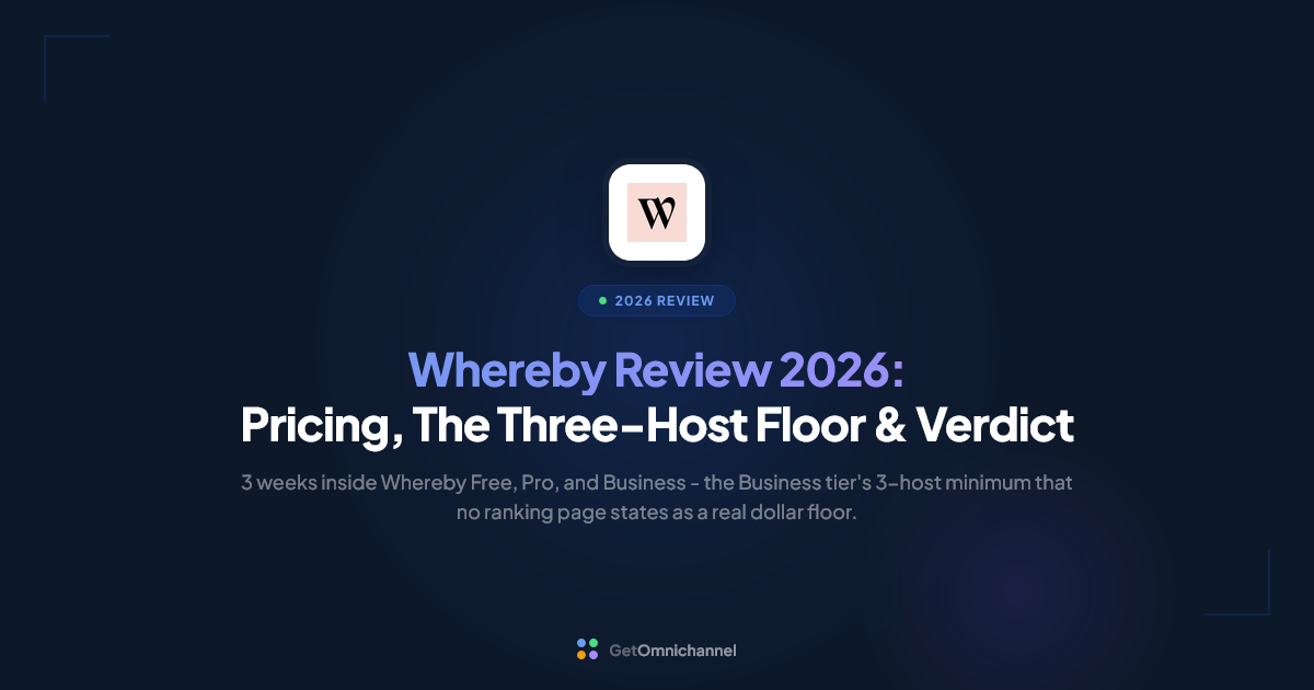 Whereby Review 2026: Pricing, The Three-Host Floor & Verdict