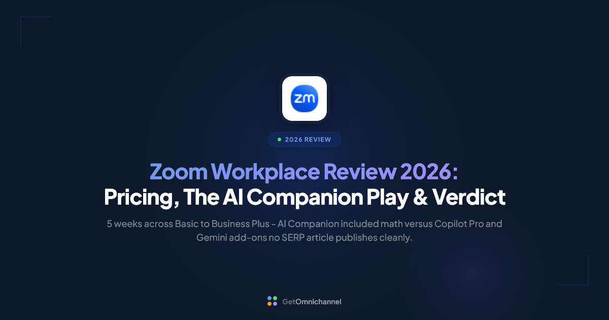 Zoom Workplace Review 2026: Pricing, The AI Companion Play & Verdict